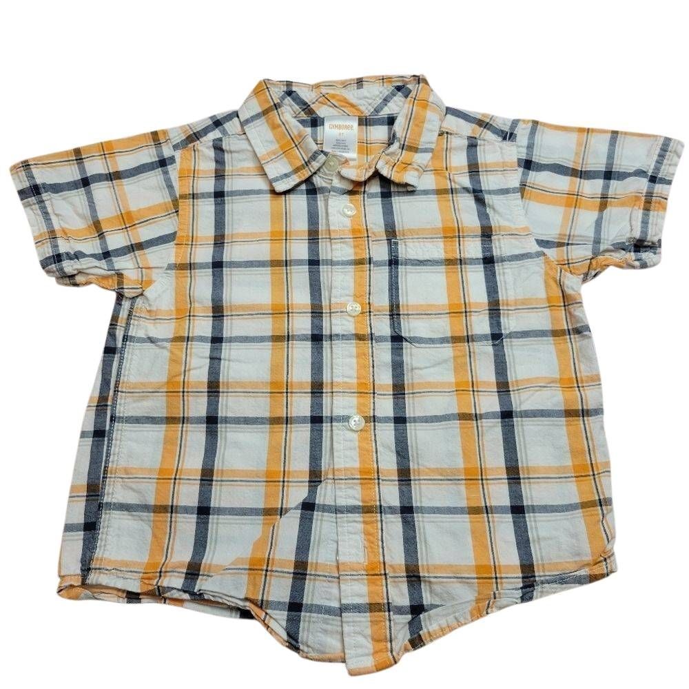 Gymboree plaid shirt 3T